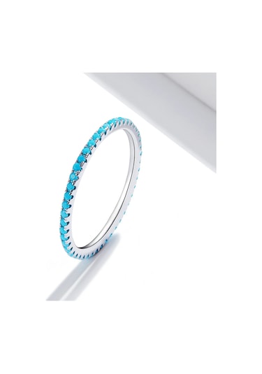 Sones Gümüş Moda Sihirbazı Elmas Kadın Yüzüğü, Boyut: 8 Gümüş Çok Renkli