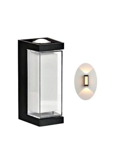 Maxled Dış Mekan Led Aplik 3000k Mx-4350 Siyah