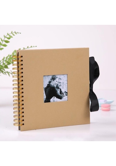 8 İnç Dıy Scrapbook Sevgililer Günü Hediyeleri Düğün Ziyaretçi Defteri Craft Kağıt Yıldönümü Seyahat Hafıza Scrapbooking Fotoğraf Albümü Sığır Derisi