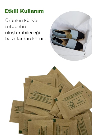 6 Gr 25 Adet Nem Alıcı Rutubet Giderici Küf Önleyici %100 Doğal