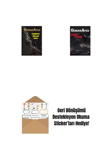 Cennete Açılan Kapı Cep Boy + Kanlı Pazar Cep Boy + Okuma Sticker'ları