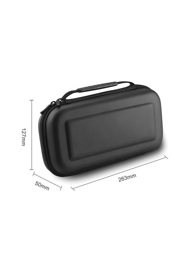 Dianziye Nintendo Switch İçin Siyah Eva Nylon Taşıma Çantası - Oyun Konsolu Ve Aksesuarları İçin Sağlam Saklama Çözümü