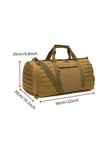 Sandwich Turkish Motion003 Haki Spor 10.57 Gal Seyahat Çantası Geniş Sırt Çantası Ayakkabı Cebi Koyu Renk Haki 1 /turkish Haki