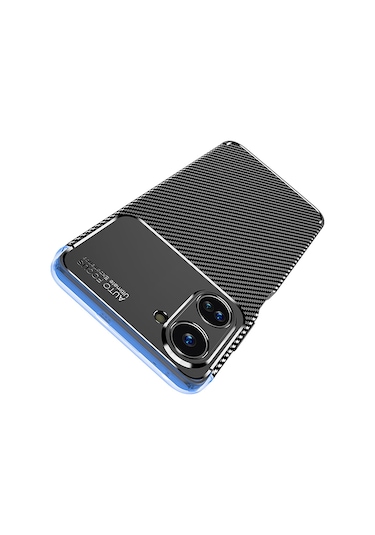 Mobilteam Realme 10 4g Kılıf Negro Silikon Kapak - Siyah Siyah