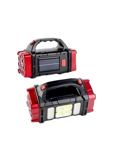 River World 38 W Güneş Enerjili Elde Lamba Çok Renkli