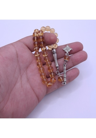 Han Ticarethane Turuncu Renk Cam Tesbih