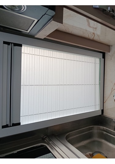 As Perde Sineklikli Plise Perde Karavan Perdesi