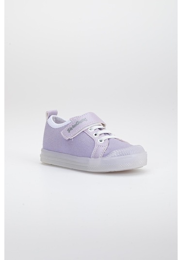 Şirinbebe Şiringenç Keten Lila Kız İlkadım Bebek Çocuk Ayakkabısı-2898-lila Lila