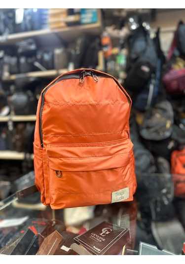 Bagslab Turuncu Su Geçirmez Kumaş Sırt Çantası 1069 Turuncu