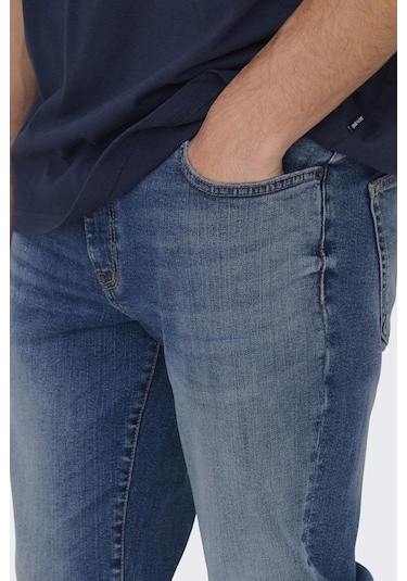 Only & Sons Onsloom Slım One Mbd 6466 Azg Dnm Vd 22026466 Mavi