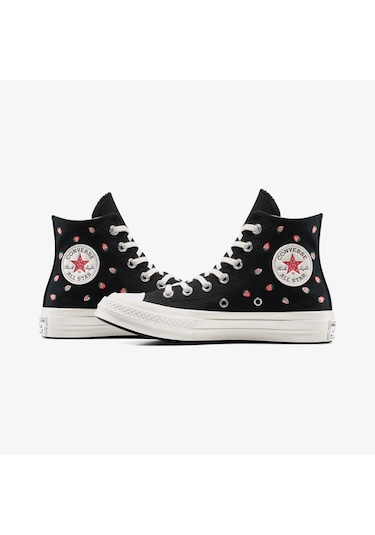 Converse Chuck 70 Strawberries Unisex Siyah Sneaker A14944c Siyah