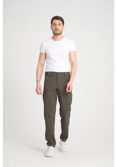 Tad Gear Taktik Force Model Likralı Pantolon Çöl Renk Yeşil