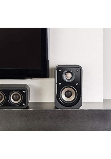 Polk Audio Signature S10E Raf Tipi Çift Hoparlör Siyah