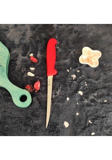 Sürlaz Fileto Bıçağı Kaymaz Sap Paslanmaz Çelik 15 CM