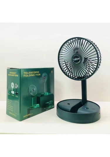 Şarjlı Masa Üstü Fan 3 Kademeli Uzun Şarj Süresi Kablosuz Mini Klima Vantilatör