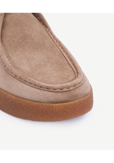 Yargıcı Kauçuk Tabanlı Süet Bot 25keay4003x 209 Bej