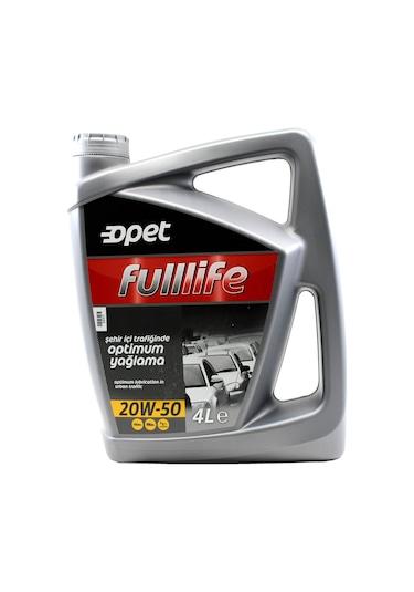 Opet Fulllife 20W-50 Motor Yağı 4 L
