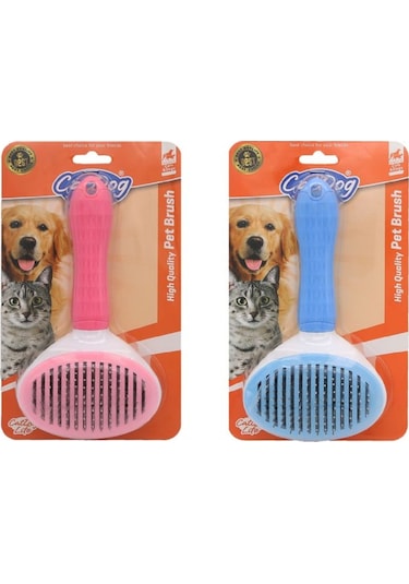 Cat/Doglife Kedi Ve Köpekler İçin Kalın Telli Basmalı Fırça