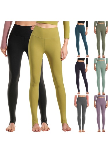 Springsun Kadınlar İçin Hızlı Kuruyan Yüksek Bel Spor Taytı - Yoga, Koşu, Fitness SiYAH