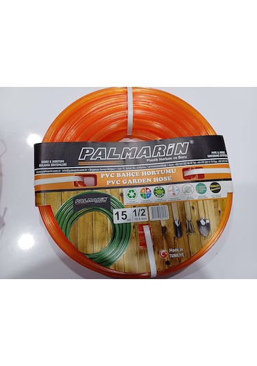 Palmarin 1/2 Pvc Soft Bahçe-ev Hortumu 15 Metre