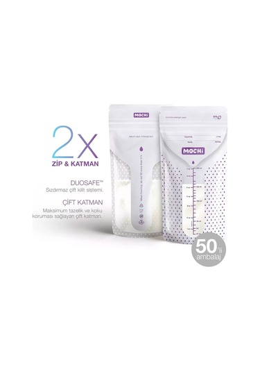 Mochi Anne Sütü Süt Saklama Poşeti 50 Adet 93c590050ss1