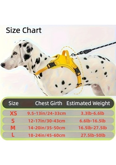 Maxaccess Yumuşak Pedli, Burkulmaya Dayanıklı, Ayarlanabilir Reflektif Köyeği Ysk L Sarı Desen