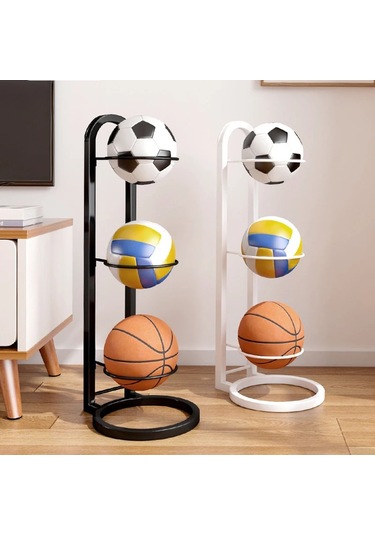 Kapalı Çocuk Basketbol Depolama Rafı Topu Futbol Depolama Sepeti