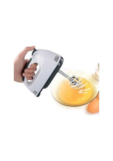 Primepickings Kn007364 100w Ev Tipi Yedi Hızlı Ayarlanabilir Elde Taşınabilir Elektrikli Yumurta Çırpıcı Ab Fişi. Diğer