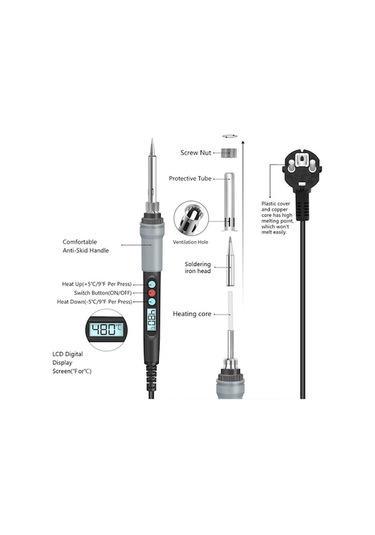 Hallow Handskıt El Skit 90w 180 480 Sabit Sıcaklık Elektrikli