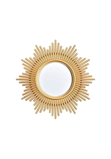 Suntek Magideal İskandinav Duvar Aynası Altın Çerçeve Koridor A