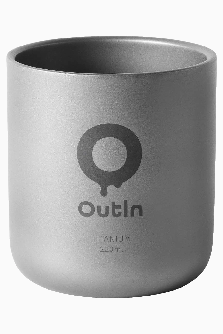 Outın Saf Titanyum Çift Duvarlı Premium Kahve Kupası 220ml