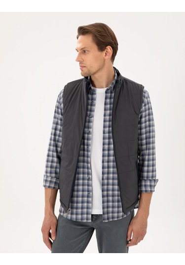 Pierre Cardin Erkek Lacivert Deri Mont-kaban 50300554-200 Lacivert