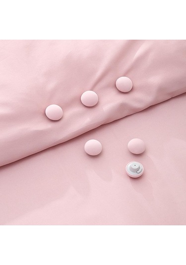 Pembe 4 Adet Mantar Yorgan Tutucu Kaymaz Battaniye Klipsi Levha Tutucu Çarşaf Bağlantı Elemanları