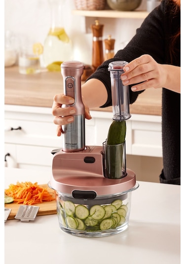 Karaca  Mastermaid Prosteel Uzun Blender Ayaklı 6 Bıçaklı 2500 W Cam Mutfak Robotu