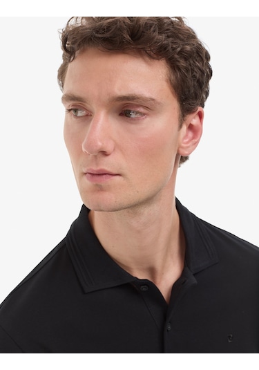 Pierre Cardin Erkek Siyah Tişört Basic 50325312-vr046