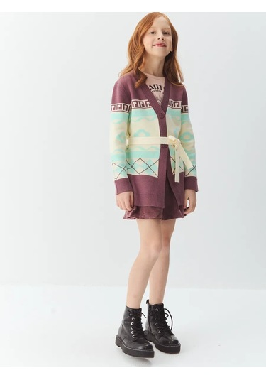 Orıgınal Marınes Bel Kemerli Uzun Kazağı 244585458 Bej