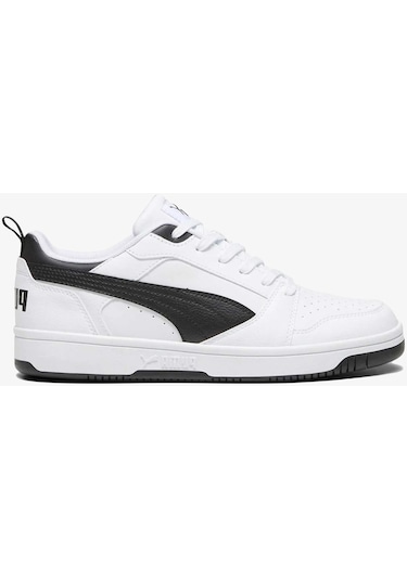 Puma Erkek Sneaker Beyaz Siyah 392328-02 Rebound V6 Low 24k680000777 680113 Beyaz - Siyah