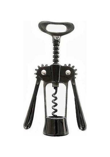 Jokmae Manuel Kanatlı Şarap Açacağı - Çelik Yapı, Siyah Hediye Seti Diğer