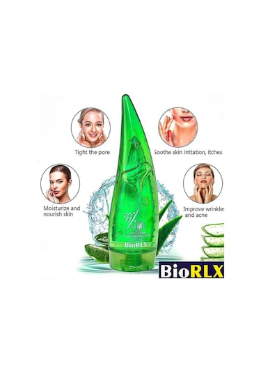 Biorlx Collagen Hyaluronic Acid Aloe Vera Gel 250 ML