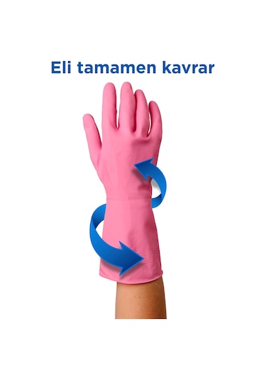 Scotch Brite Temizlik Eldiveni Pembe M