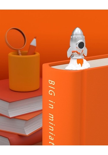 Metalmorphose Roket Kitap Ayracı