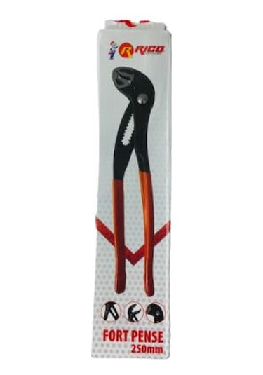 Rico 001-RC1913 Kraft Fort Pense Düğmeli No:10 Papağan Ağız 250 MM