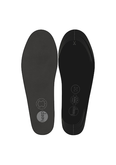 Heep Hakiki Deri Ve Anatomik Gri 33-43 Numara Ayakkabı İç Tabanlığı Gri