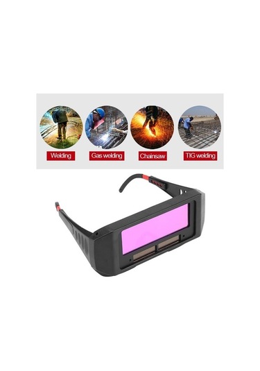 Tongxida Otomatik Kararan Güneş Koruyucu Gözlük, Kaynak Tıgı, Mmg, Koyu Renk,