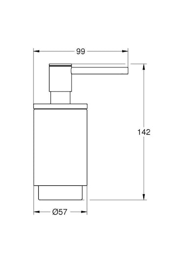 Grohe Selection Sıvı Sabunluk - 41028al0 Antrasit