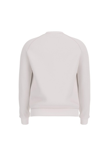 Guess Erkek New Aldwin Cn Sweatshirt - Krem Krem