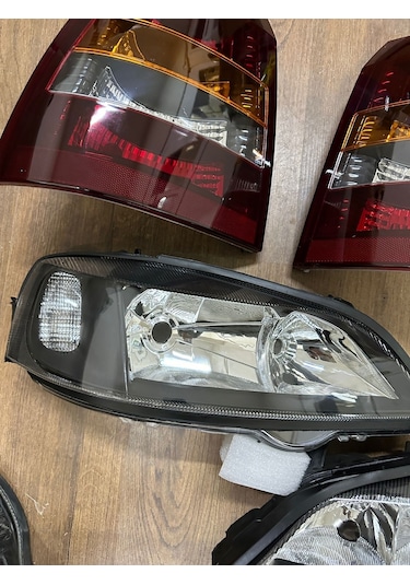 Opel Astra G Sedan Füme Stop + Siyah Far Lambası Set 1998-2004