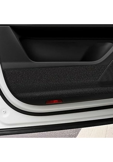 Teltree Karbon Fiber Araba Kapı Basamak Koruyucu Filmi 7cm 5m - Sürtünme Ve Suya Dayanıklı, Kaymaz Dokulu, Kolay Kurulum - İki Paketli