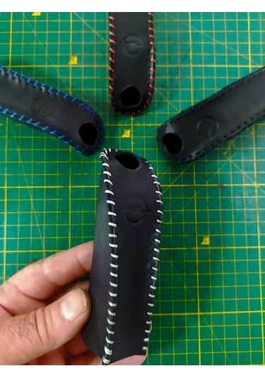 Opel Astra J Kasa Vites Topuzu Kılıfı El Yapımı Hakıkı Deri (491168014)