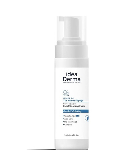 İdea Derma Glikolik Asit Yüz Yıkama Köpüğü 200 ML